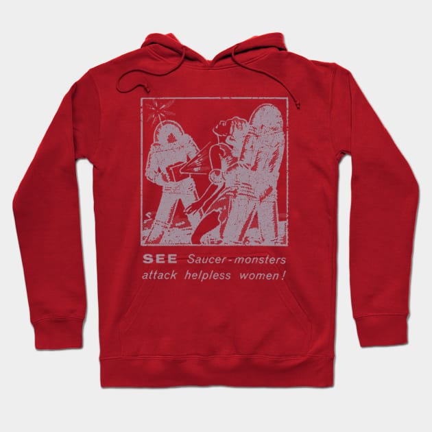 Saucer Men (Female Relations) Hoodie by TheUnseenPeril